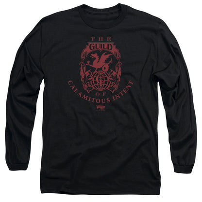 The Venture Bros Build Mens Long Sleeve Shirt Black Officially Licensed