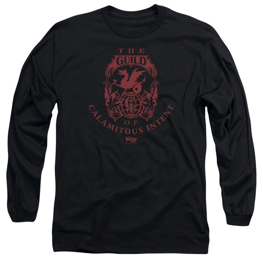 The Venture Bros Build Mens Long Sleeve Shirt Black Officially Licensed