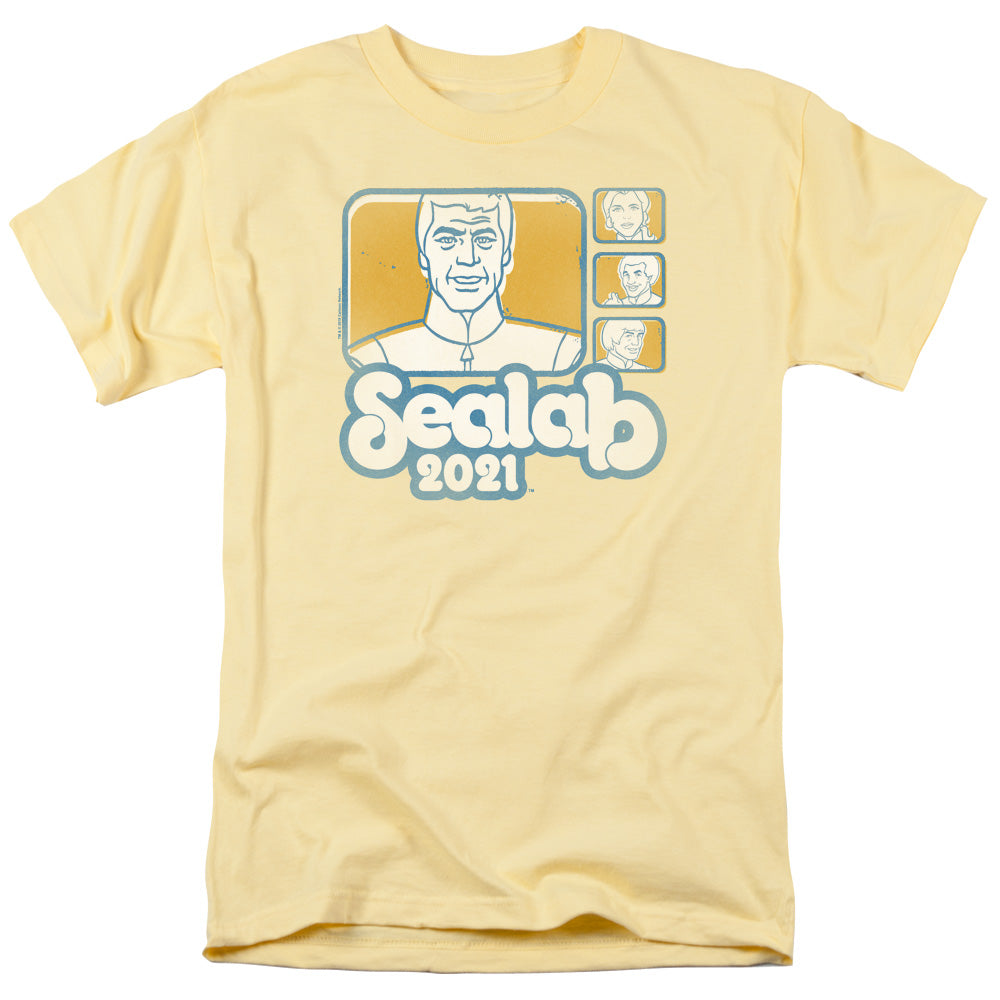 Sealab 2021 Tiles Mens T Shirt Banana Officially Licensed