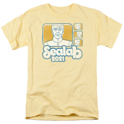 Sealab 2021 Tiles Mens T Shirt Banana Officially Licensed