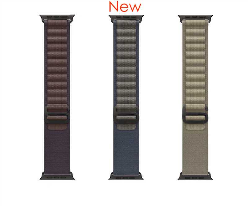 Stretch Alpine Loop Band for Apple Watch – Nylon D-Hook Strap