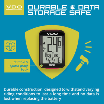 VDO Bicycle Computer M3.1 (Wireless)