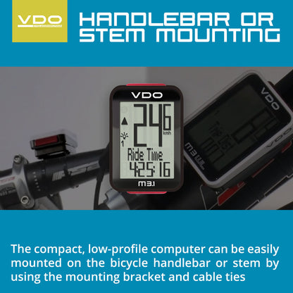 VDO Bicycle Computer M3.1 (Wireless)