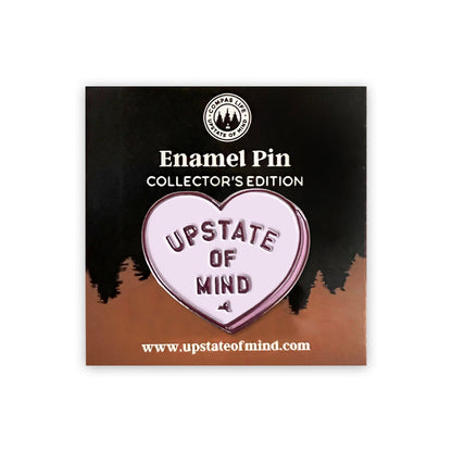 I Heart Upstate Enamel Pin