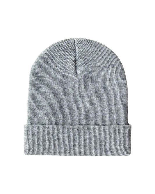 CS108 HAAKWEAR Traditional Silent Cuffed Beanie, Koala Gray