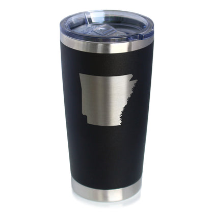 Arkansas State Outline - 20 oz Coffee Tumbler