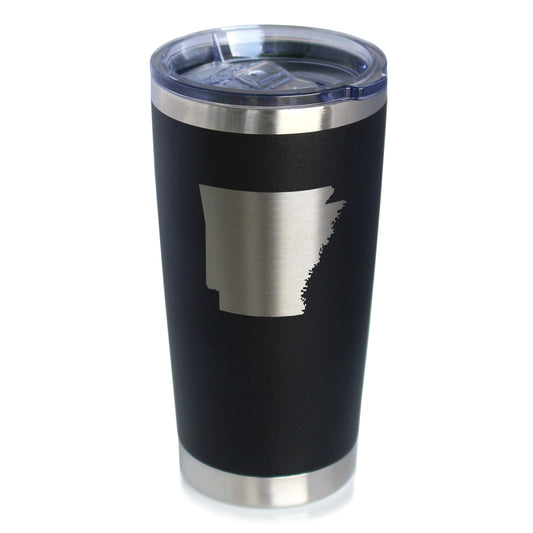 Arkansas State Outline - 20 oz Coffee Tumbler