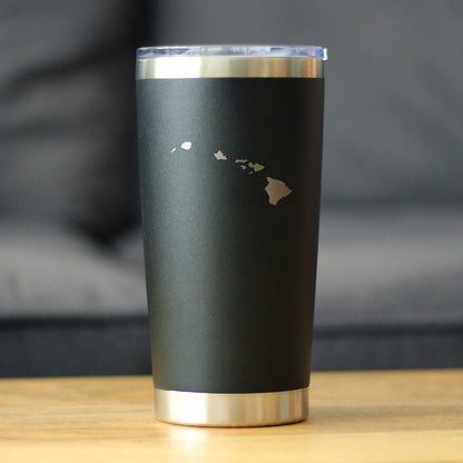 Hawaii State Outline - 20 oz Coffee Tumbler