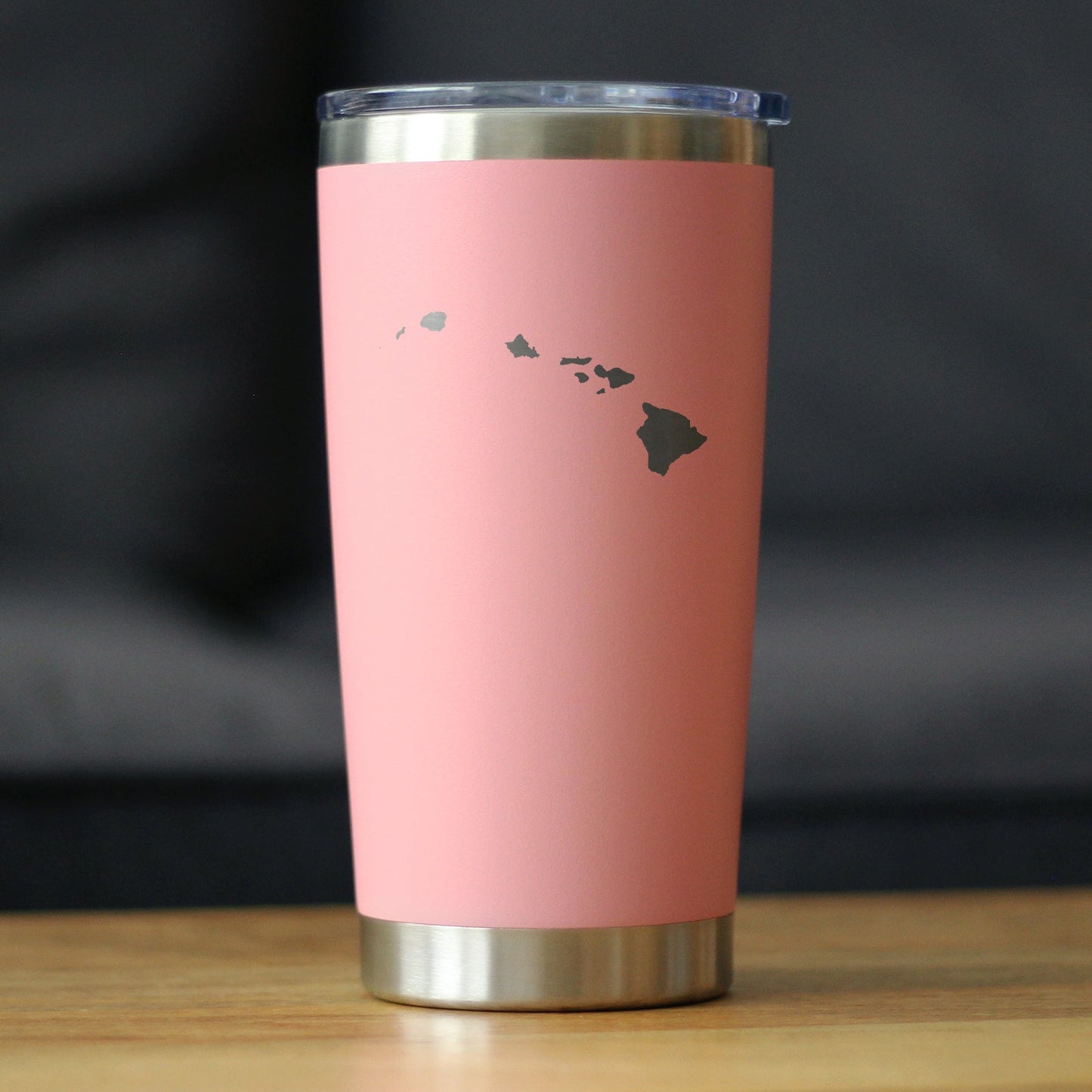 Hawaii State Outline - 20 oz Coffee Tumbler