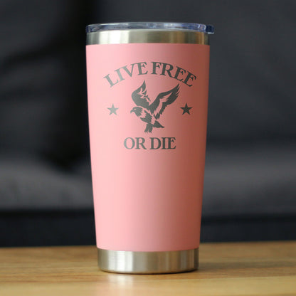 Live Free or Die - 20 oz Coffee Tumbler