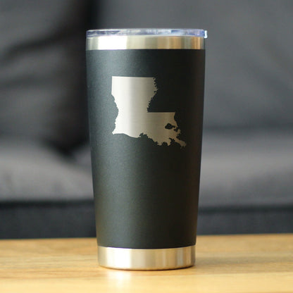 Louisiana State Outline - 20 oz Coffee Tumbler
