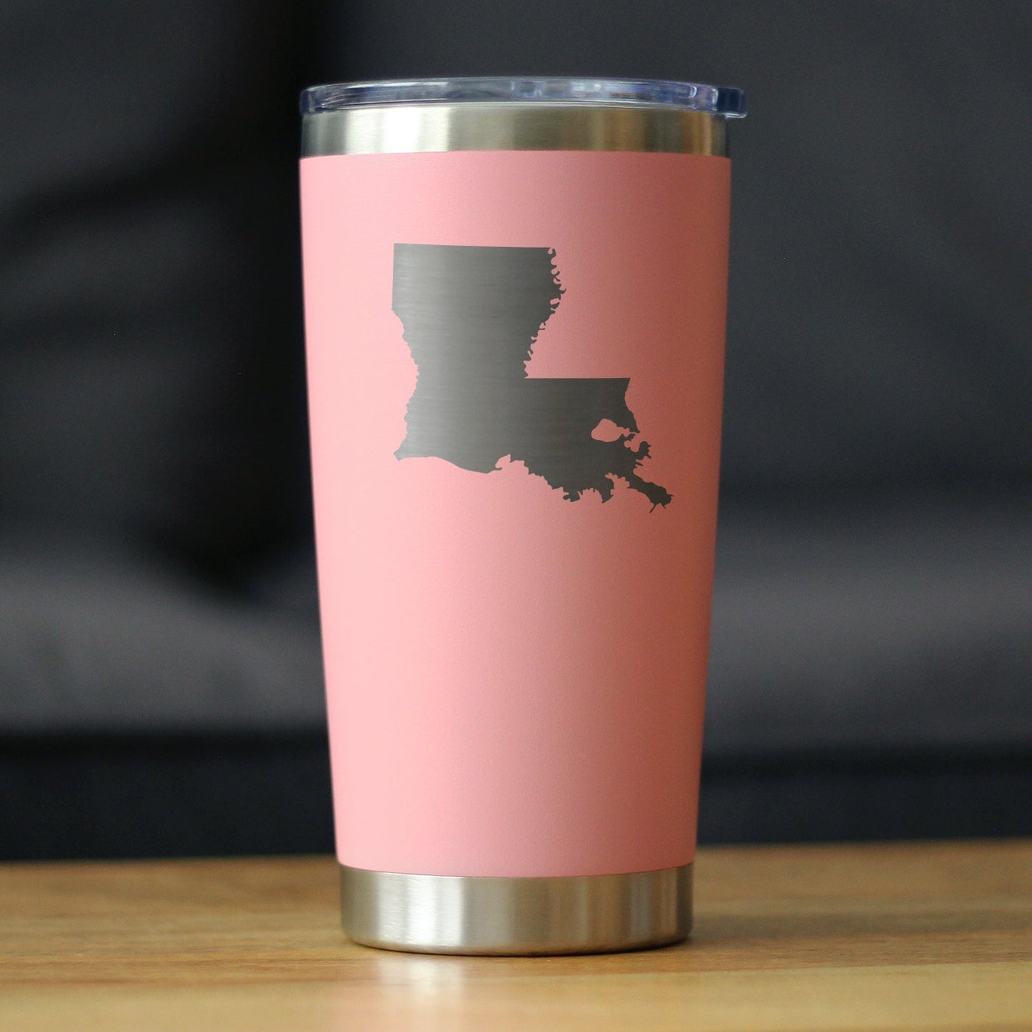 Louisiana State Outline - 20 oz Coffee Tumbler