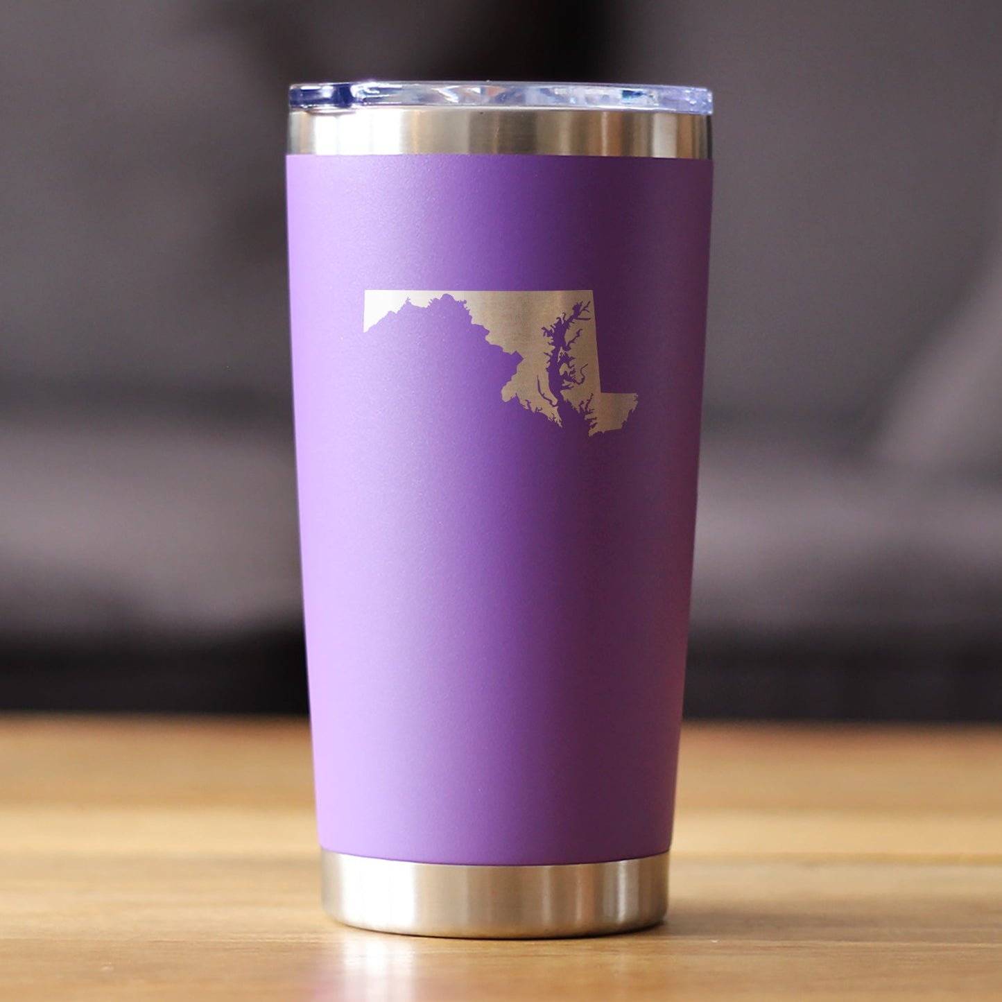 Maryland State Outline - 20 oz Coffee Tumbler