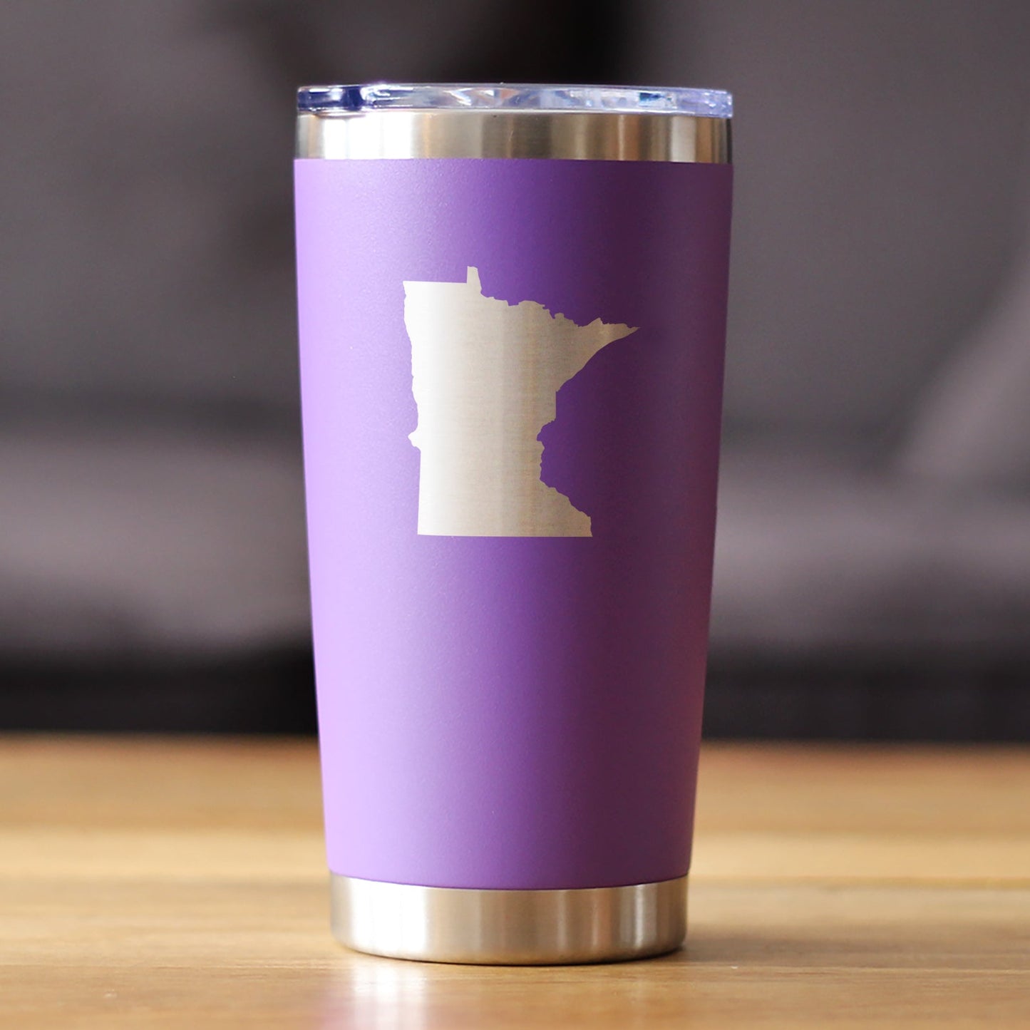 Minnesota State Outline - 20 oz Coffee Tumbler