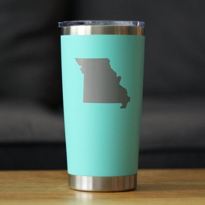 Missouri State Outline - 20 oz Coffee Tumbler