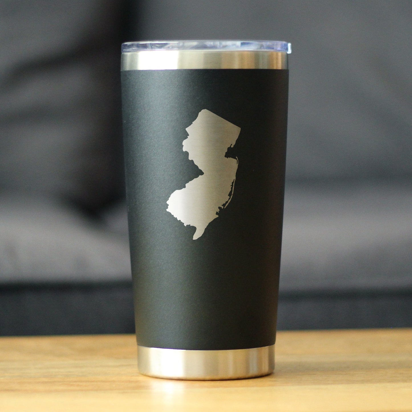 New Jersey Sate Outline - 20 oz Coffee Tumbler