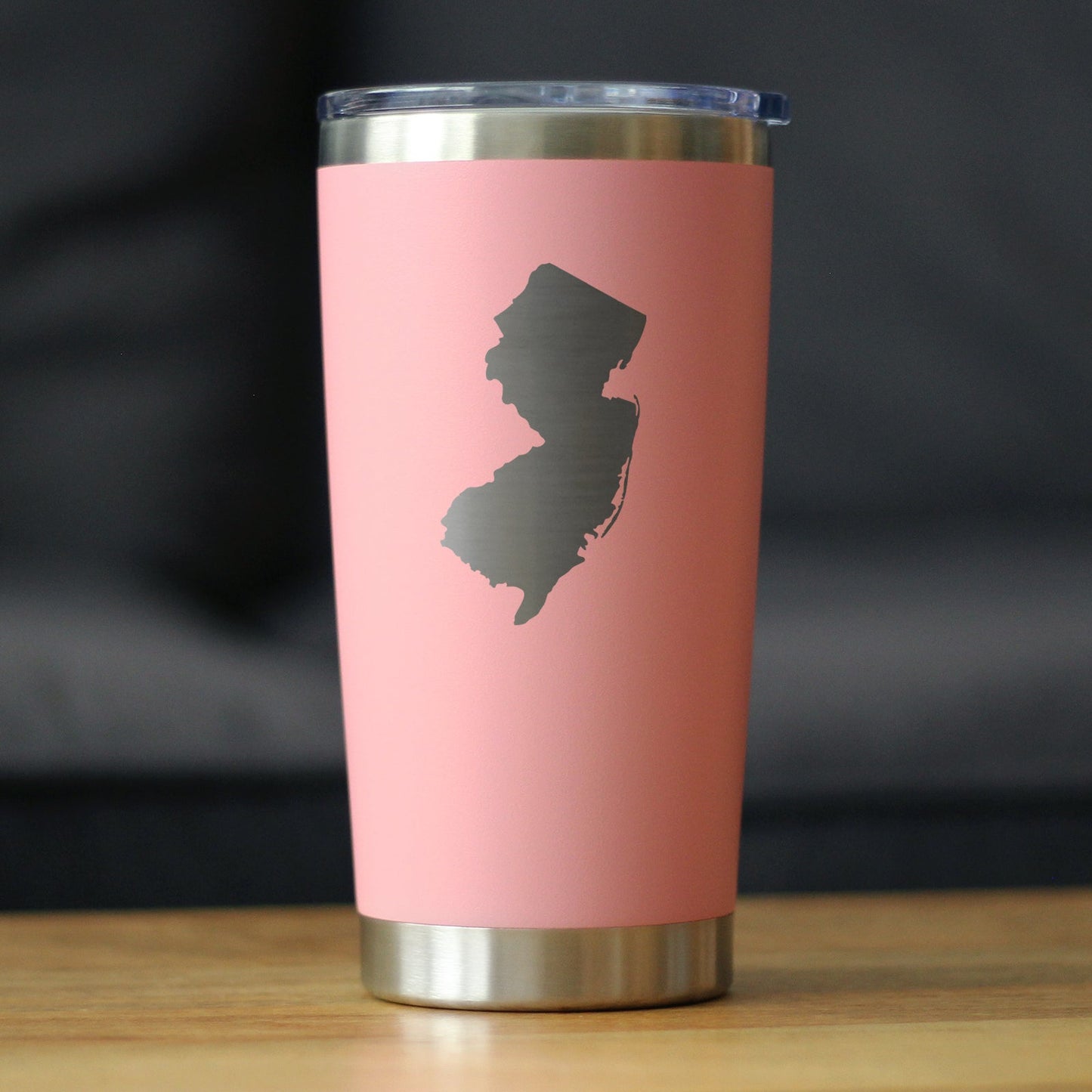 New Jersey Sate Outline - 20 oz Coffee Tumbler