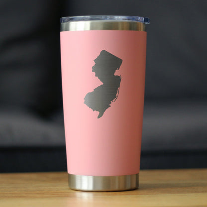 New Jersey Sate Outline - 20 oz Coffee Tumbler
