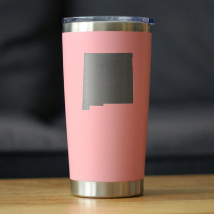 New Mexico State Outline - 20 oz Coffee Tumbler