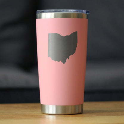Ohio State Outline - 20 oz Coffee Tumbler