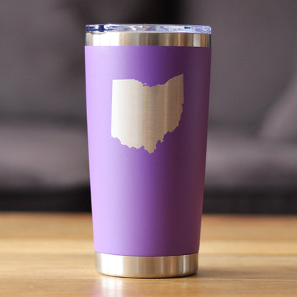 Ohio State Outline - 20 oz Coffee Tumbler