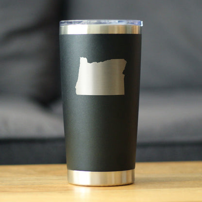 Oregon State Outline - 20 oz Coffee Tumbler