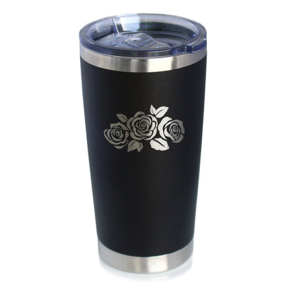 Roses - 20 oz Coffee Tumbler