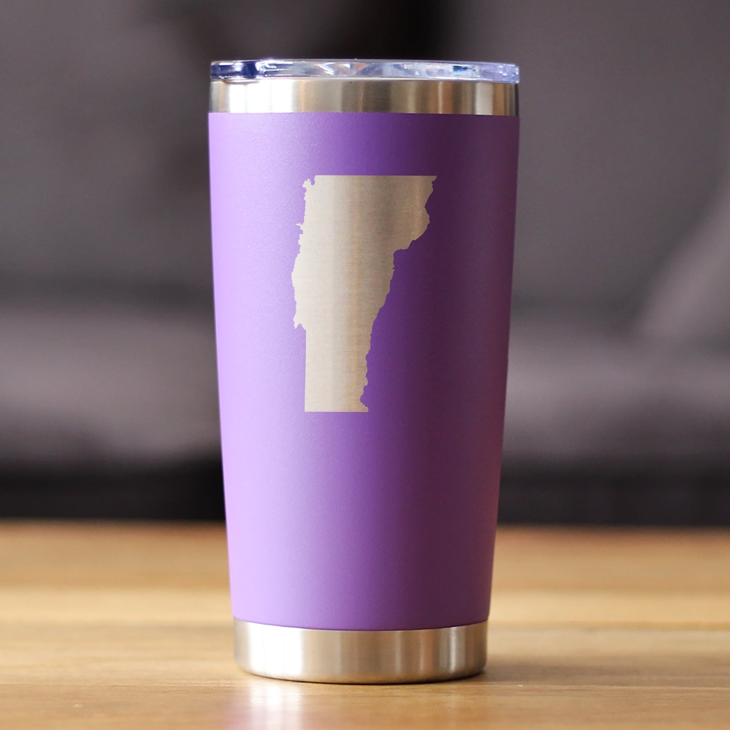 Vermont State Outline - 20 oz Coffee Tumbler