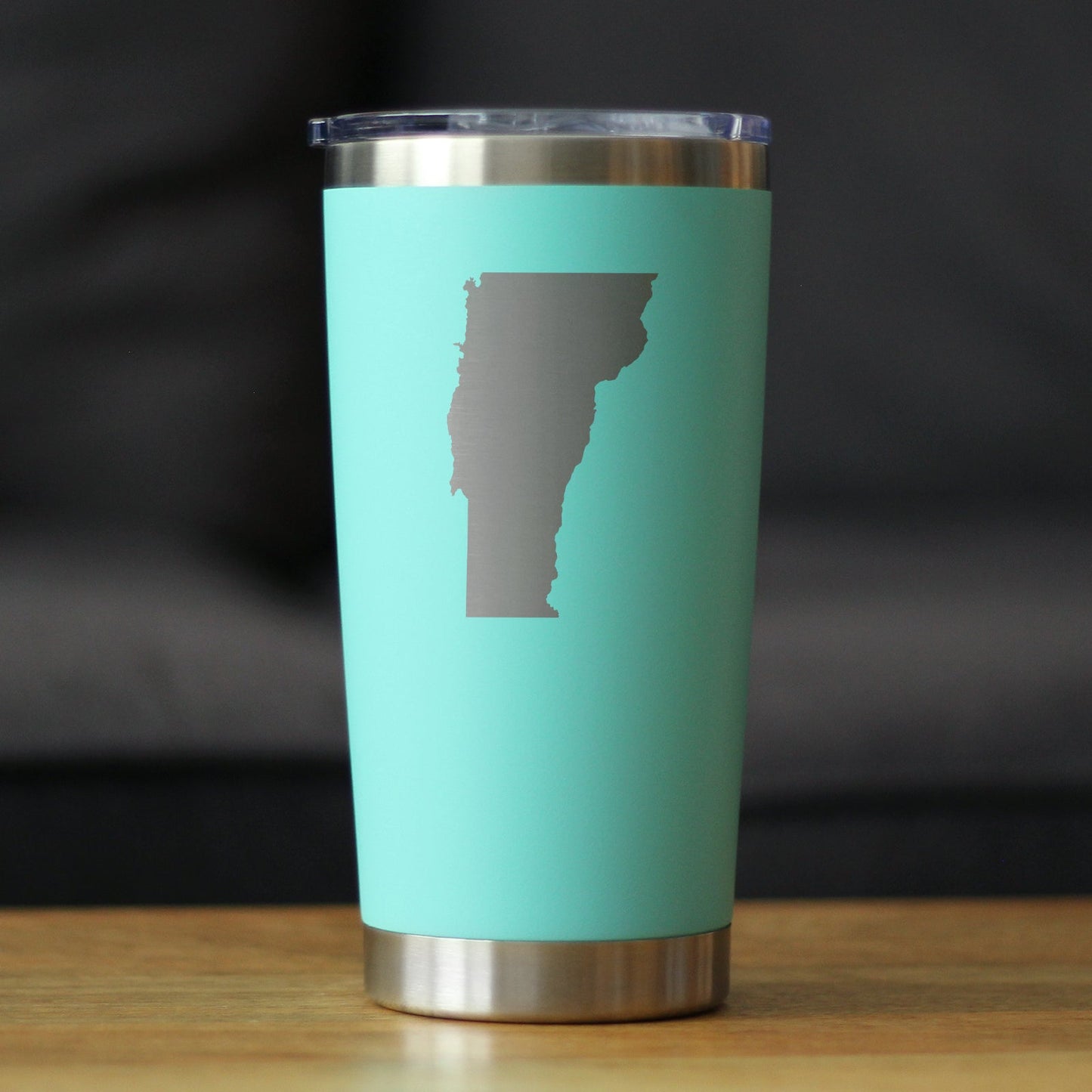 Vermont State Outline - 20 oz Coffee Tumbler