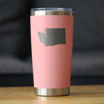 Washington State Outline - 20 oz Coffee Tumbler