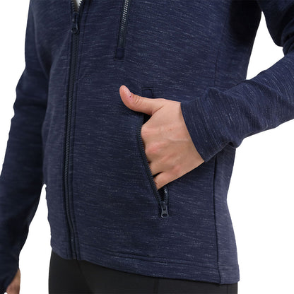Rest Day Zip Up Sweatshirt | Navy