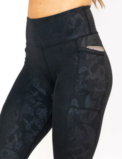 Shadow Skulls Leggings