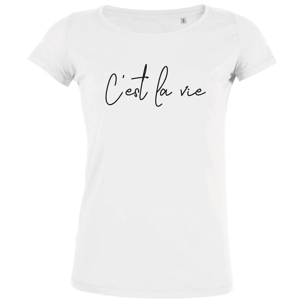 C'est La Vie Women's Organic Tee