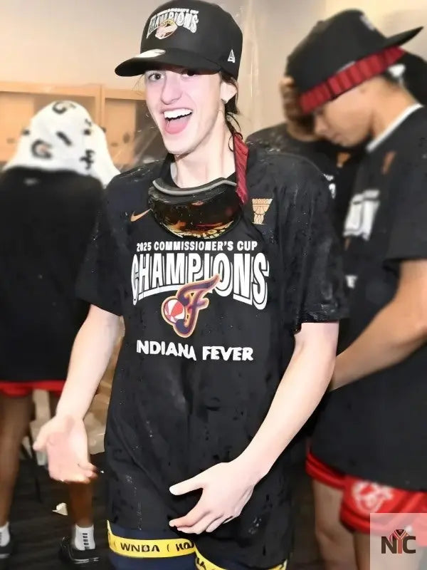 Caitlin Clark WNBA Commissioner’s Cup 2025 Champions T-Shirt