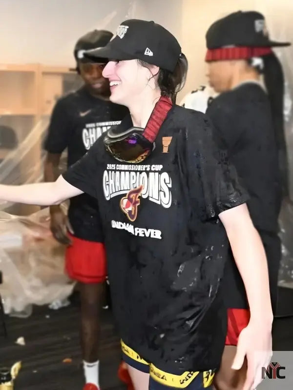 Caitlin Clark WNBA Commissioner’s Cup 2025 Champions T-Shirt
