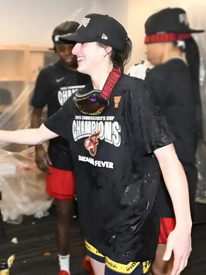 Caitlin Clark WNBA Commissioner’s Cup 2025 Champions T-Shirt