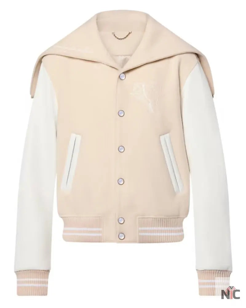 Calfskin Sailor Varsity Jacket