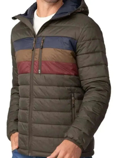 Will Forte The Four Seasons Green Puffer Jacket