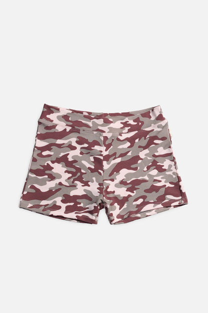 Camo Mini Shorts - Pink