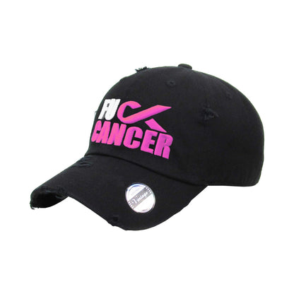 Cancer Embroidery Hats