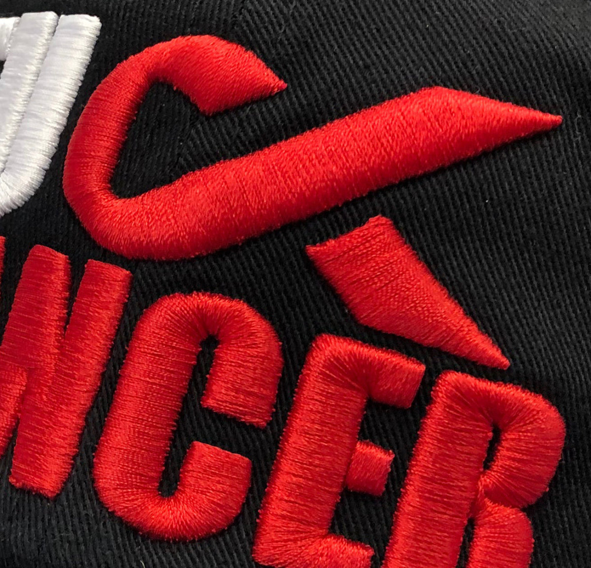 Cancer Embroidery Hats