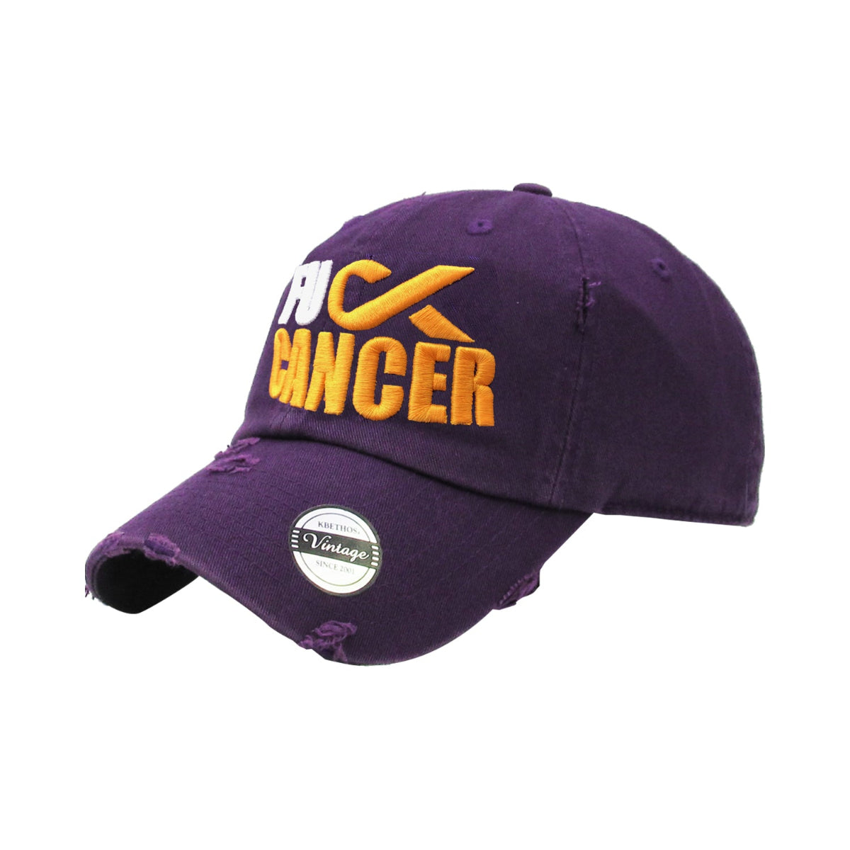Cancer Embroidery Hats