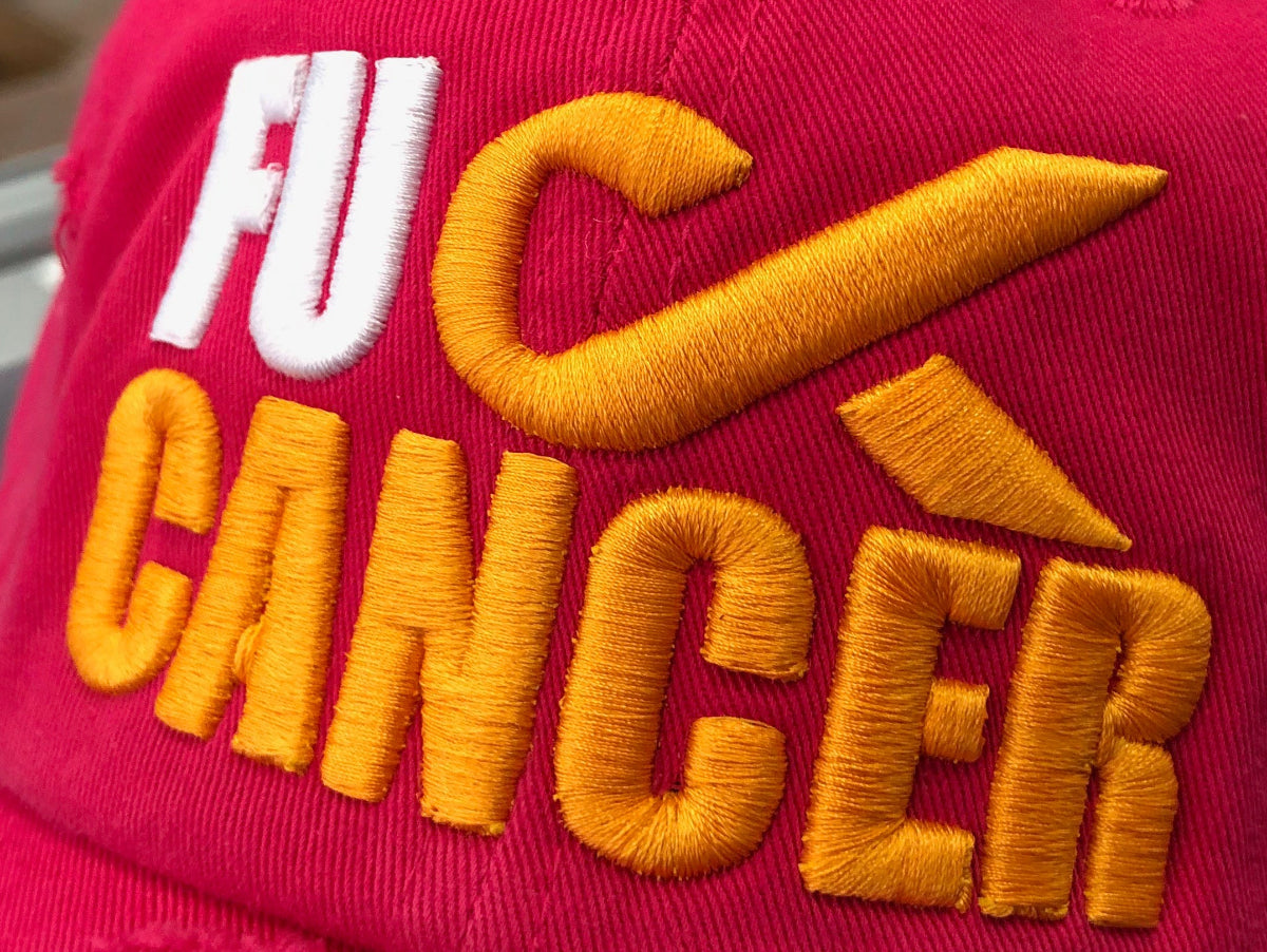 Cancer Embroidery Hats