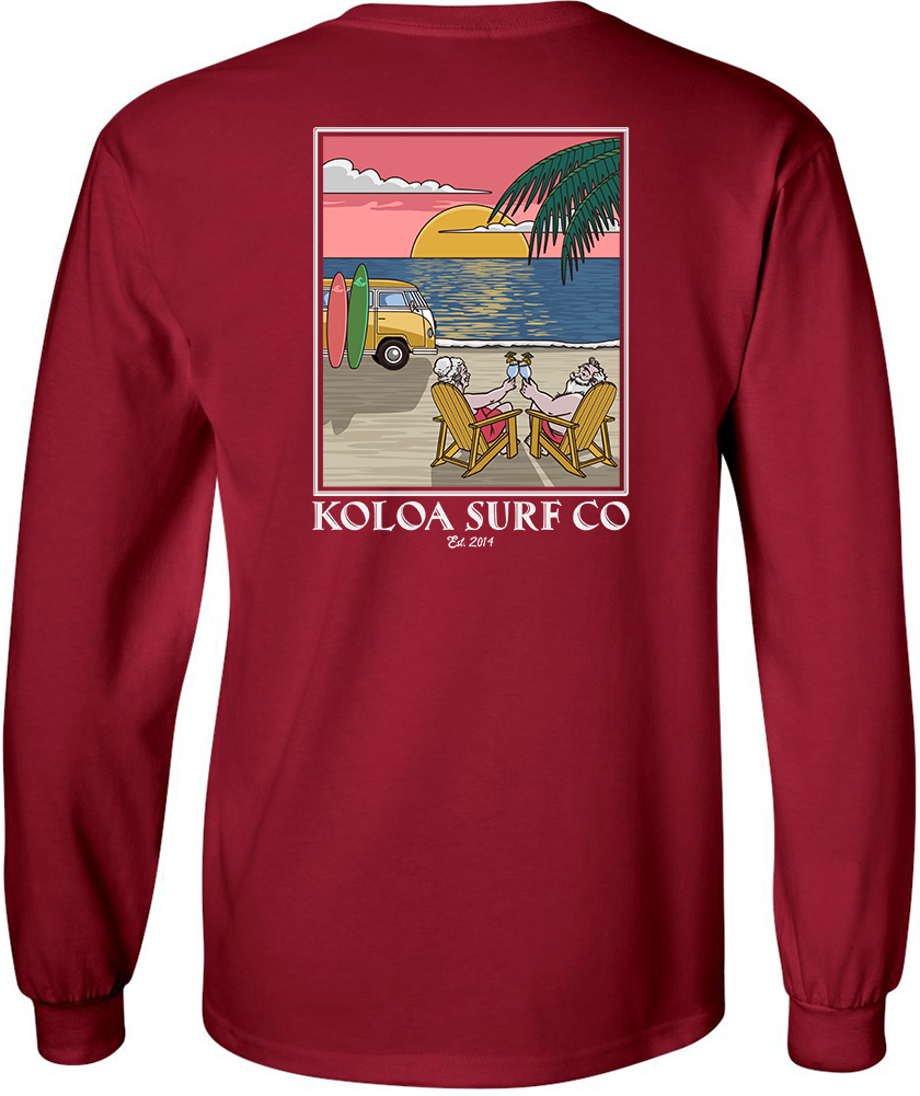 Koloa On Holiday Long Sleeve T-Shirt