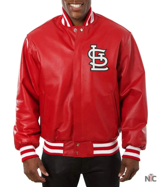 Cardinals St Louis Red Varsity Jacket
