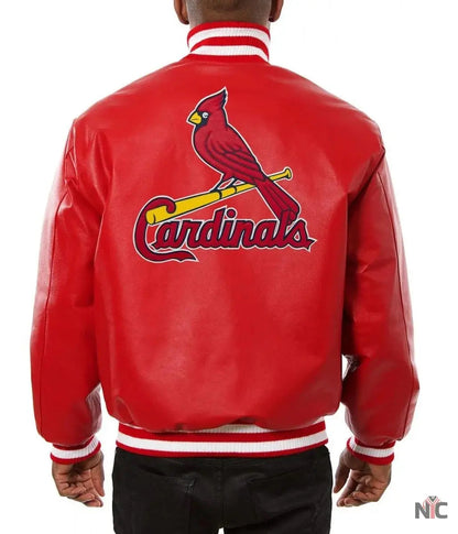 Cardinals St Louis Red Varsity Jacket