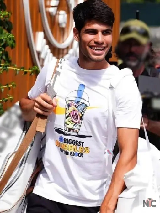 Carlos Alcaraz Wimbledon Tennis Championships 2025 T-shirt