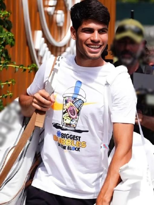 Carlos Alcaraz Wimbledon Tennis Championships 2025 T-shirt