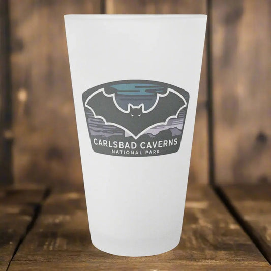 Carlsbad Caverns National Park Frosted Pint