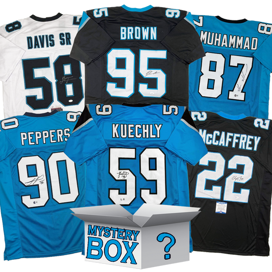Autographed/Signed Carolina Football Jersey Mystery Box with PSA JSA or Beckett COA
